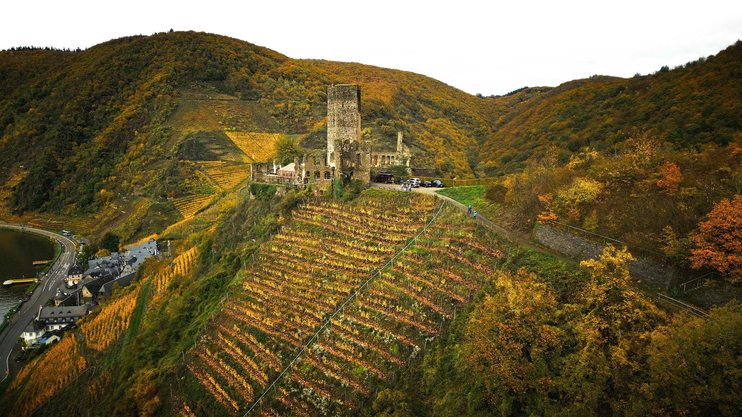 Burg Metternich in Beilstein - dem Dornröschen der Mosel